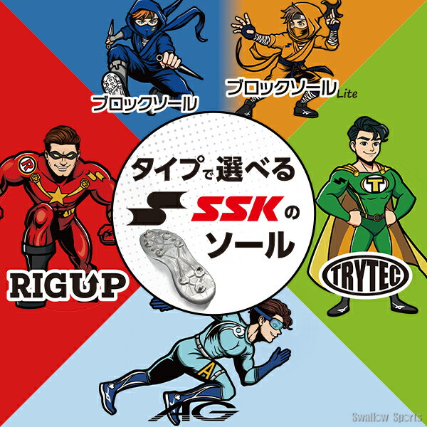 棒球钉鞋 SSK 金属配件 白色钉鞋 魔术贴 鞋带 适用于高中棒球 Pro Edge 轻量 金属 鞋带 树脂鞋底 嵌入式 成人款 通用款 棒球钉鞋 ESF324 ESF3241VW ESF3240LW SSK 棒球用品 Swallows Sports - 图片 2