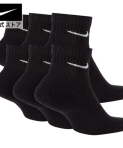 耐克 6双装 日常缓震短袜 NIKE 男女通用 短袜 6双装 加厚款 Dri-Fit 运动 社团活动 训练 黑色 21-23-27-29 sx7669-010 SP26 通勤 的另一种观点
