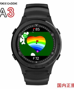 Voice Caddie A3(语音球童A3) 腕表式高尔夫导航仪 果岭坡度显示 日本全国免运费及货到付款手续费 国内正品 附带1年保修