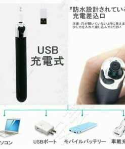 Alternative view of 电动按摩器 强力按摩棒 强力 小型 防水 静音 无线 充电式 手持按摩器 无线 强力振动 静音 USB充电式 面部及身体用 肌肉 专业级 肩部 颈部 腿部 肩胛骨 腰部 健康 舒缓 肩颈酸痛 礼物 礼品