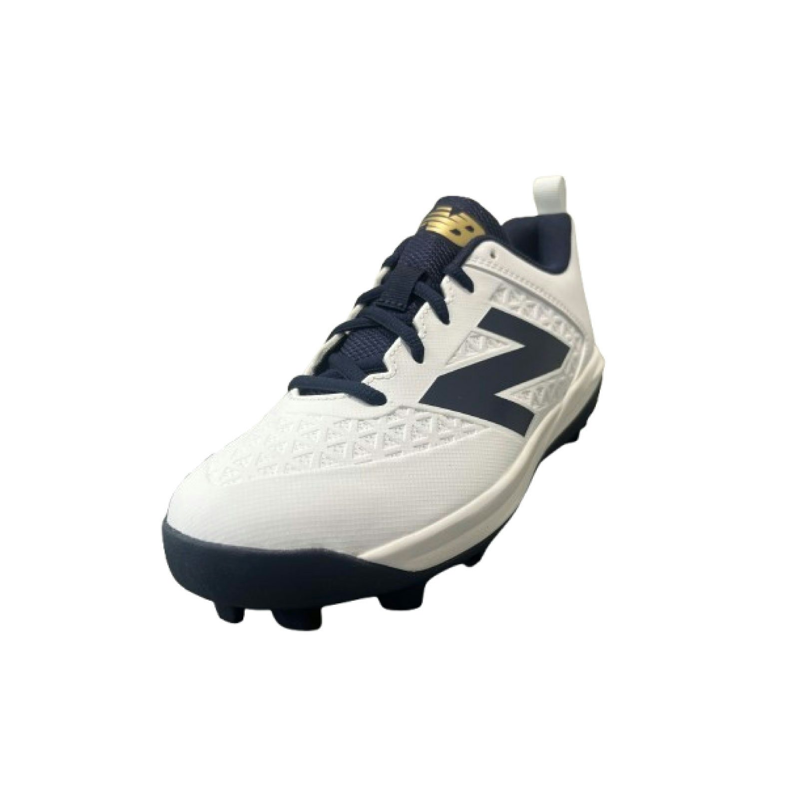 New Balance 4040 Cleats Jnr V8 4040 青少年钉鞋 V8 青少年运动鞋 童鞋 Y404076YW 棒球 训练 - 图片 2