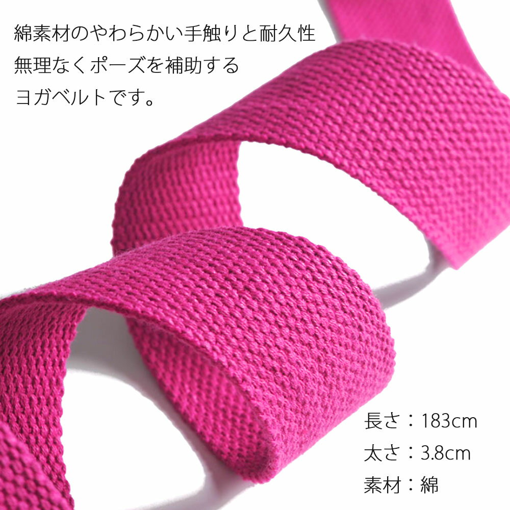 瑜伽带 瑜伽 183 体式辅助 瑜伽绳 瑜伽带 瑜伽弹力带 平衡带 Yoga Belt 健身 健身房 运动 练习 辅助 - 图片 3
