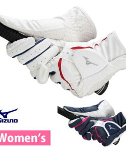 MIZUNO 美津浓 正品 W-GRIP 双重抓握 女款 高尔夫手套（左右手通用）“5MJWB451”