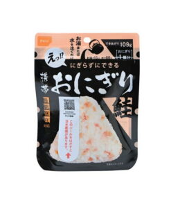 尾西食品 便携饭团 鲑鱼 徒步旅行 食品 应急食品 防灾 Onishi Foods
