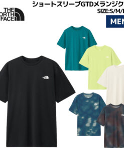 The North Face 短袖GTD混色圆领男士休闲衬衫 运动装 针织衫 吸汗速干 抗菌防臭 NT12595