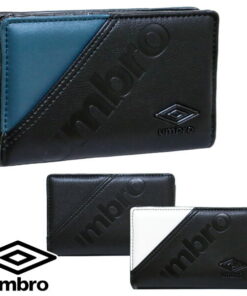 钱包 双折款 umbro (UM-30022) 人造皮革 压花Logo 青少年 儿童 男士 高中生 初中生 小学生 男孩 男童 儿童 时尚 迷你钱包 双折款 钱包