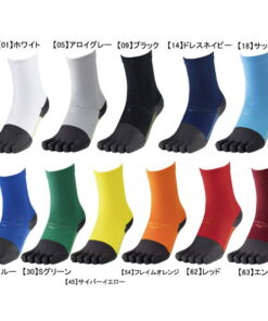 美津浓 Mizuno ZEROGLIDE NEO 零滑行新款 五趾短袜 P2MXC010 足球 五人制足球 袜子 高性能