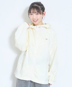 Alternative view of Lovetoxic 尼龙拉链夹克 Narumiya Online 夹克·外套 夹克·短夹克 白色 绿色